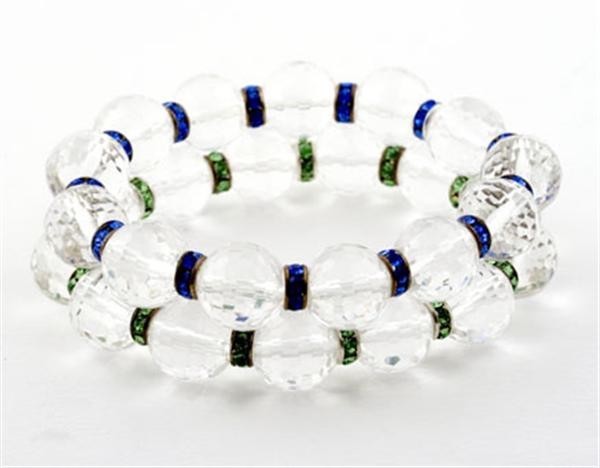 Blue Ice Crystal Quartz Bracelets